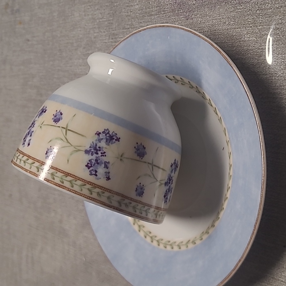 Churchill Floral Teacup and Saucer Set